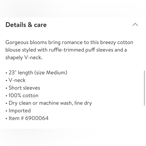 Free People I Found You Navy Combo Floral Print Blouse Button Down Top Small - Picture 7 of 7